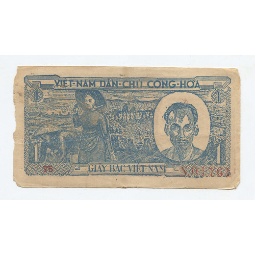 Банкнота Вьетнама 1 донг 1948 F